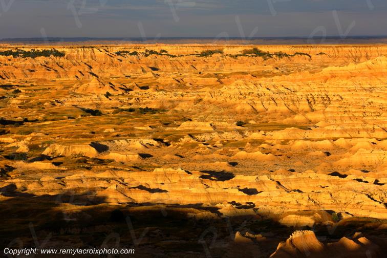 Pinnacles Overlook Badlands National Park South Dakota USA