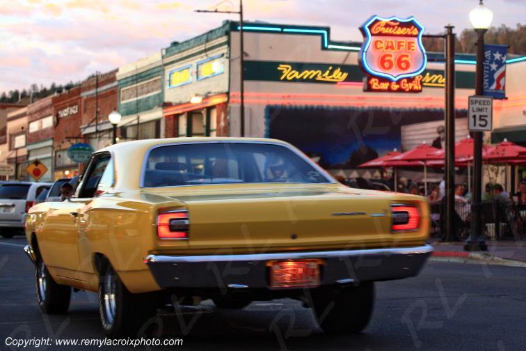 Plymouth Roadrunner 1968 Route 66 Mother Road Williams Arizona USA
