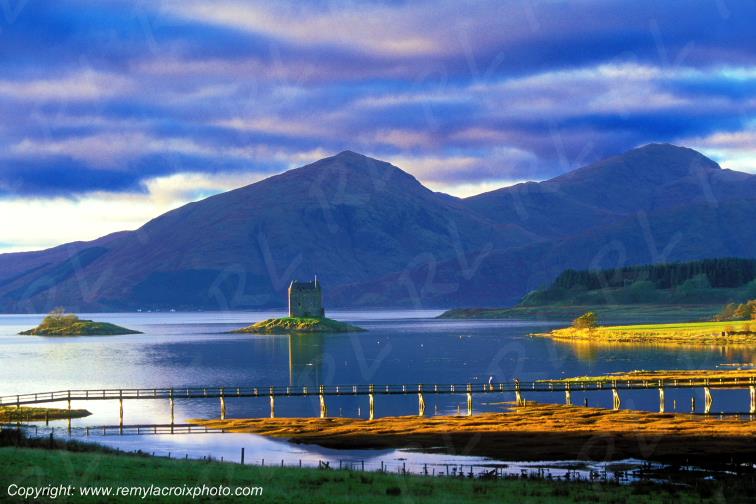 Stalker Castle Appin Ecosse Scotland Grande-Bretagne Great Britain