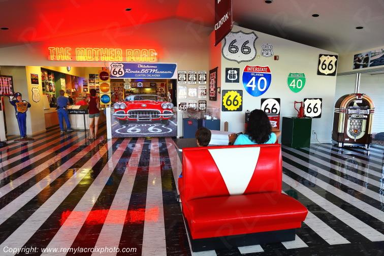Route 66 Museum Route 66 Clinton Oklahoma USA www.remylacroixphoto.com