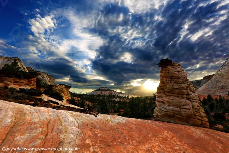 Mount Carmel Highway Zion National Park Utah USA