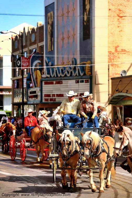 Rodeo Cheyenne Frontier Days Grand Parade Wyoming USA www.remylacroixphoto.com