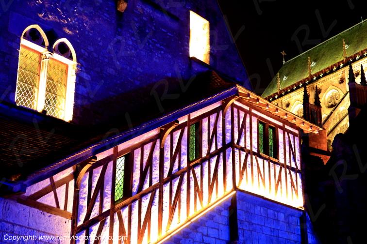 Bourges Grange aux D�mes Nuits Lumi�re Cher Berry Centre Val de Loire France