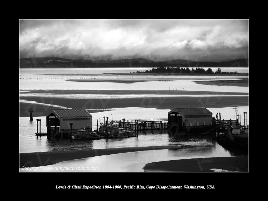 Lewis & Clark Expedition 1804-1806 Cape Disapointment Washington USA