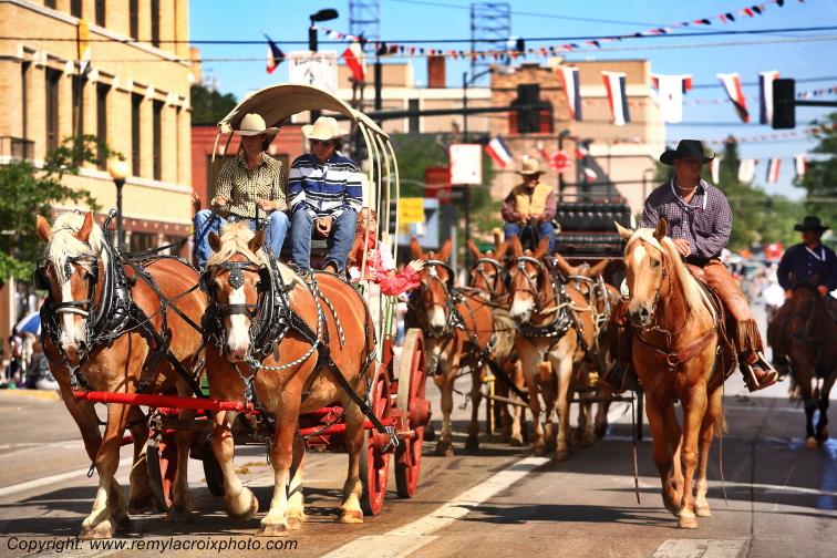 Rodeo Cheyenne Frontier Days Grand Parade Wyoming USA www.remylacroixphoto.com