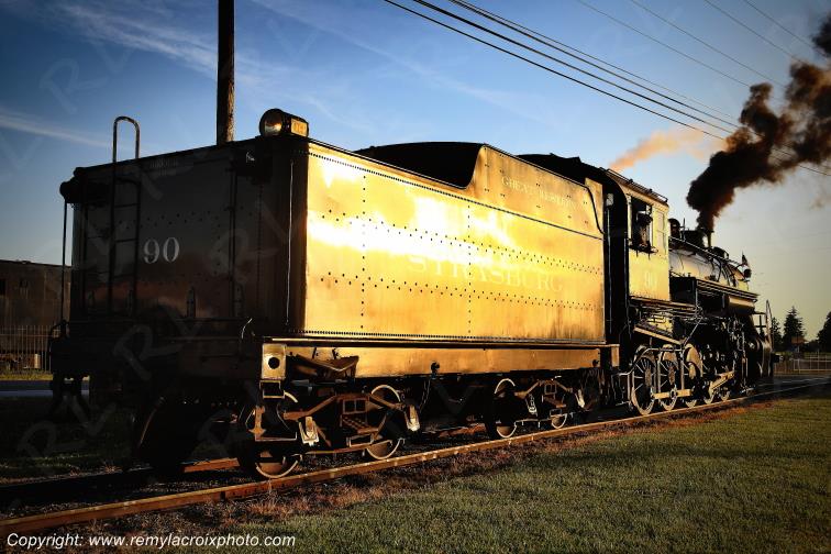 Strasburg railroad Lancaster Dutch County Pennsylvania Pennsylvanie USA ww.remylacroixphoto.com