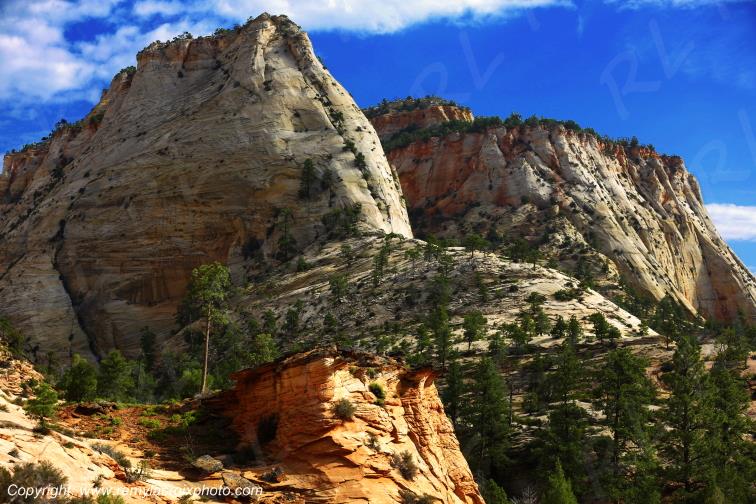 Mount Carmel Highway Zion National Park Utah USA