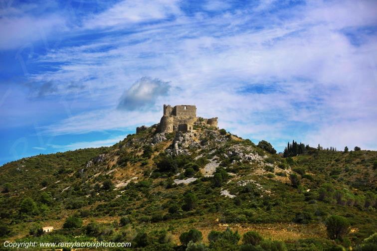 Ch�teau Cathare d'Aguilar vignoble du Haut-Fitou Corbi�res Aude France