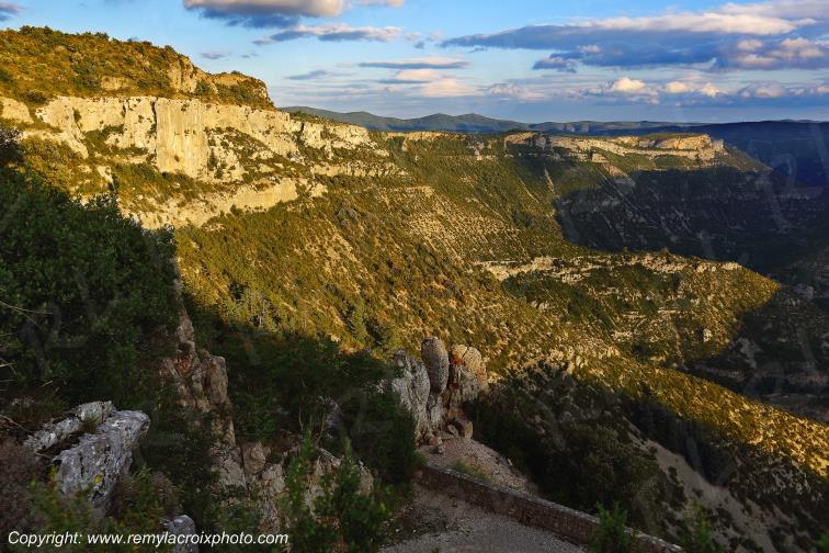 Cirque de Navacelles rive Nord Blandas Gard Occitanie Languedoc Roussillon France www.remylacroixphoto.com