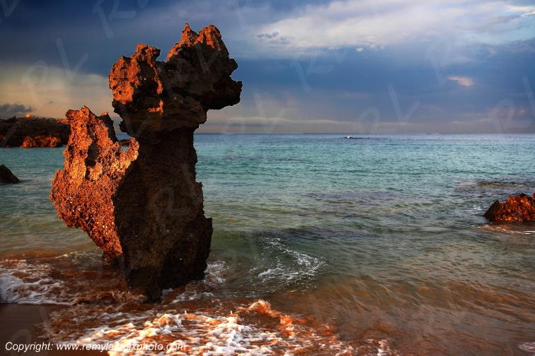 Isla Playa Cantabrique Espagne Spain Espana