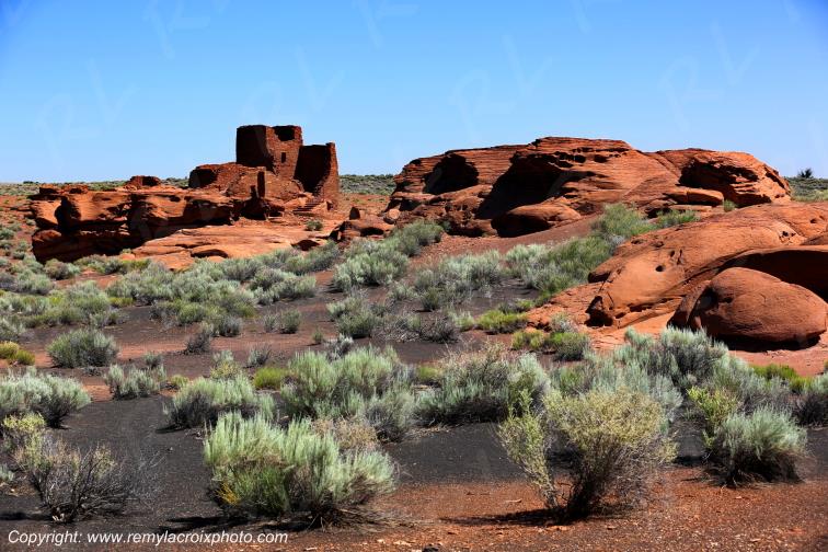 Wukoki Pueblo,Wupatki Pueblo National Monument,Arizona,USA
