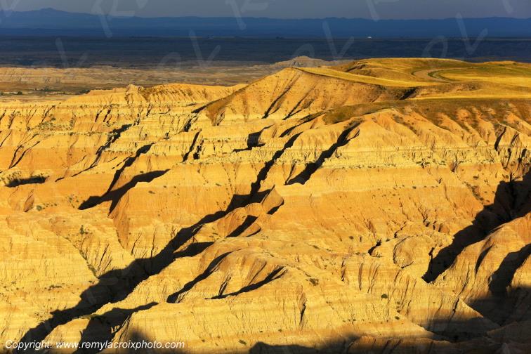 Pinnacles Overlook Badlands National Park South Dakota USA