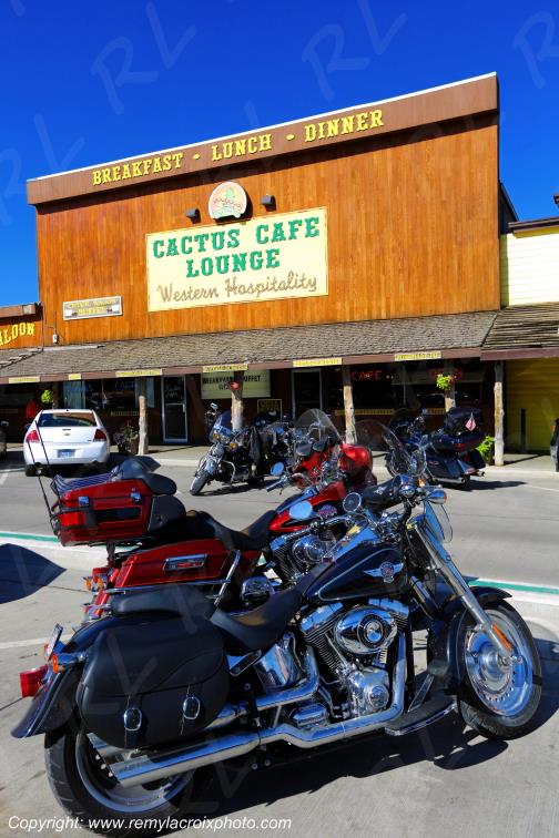 Harley-Davidson Wall Bikers Black Hills South Dakota USA