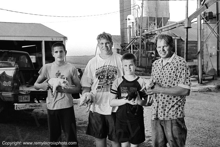 Mississippi River Dale Family Farmers Iowa USA www.remylacroixphoto.com