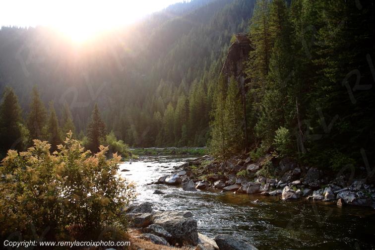 Lochsa River Lolo Pass Idaho Rocky Mountains USA www.remylacroixphoto.com