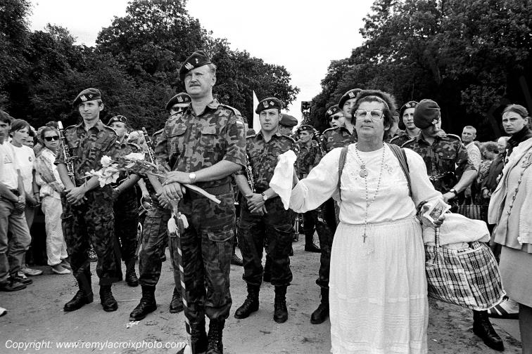 Czestochowa Sanctuaire Vierge Noire Pilgrims Vo�vodie Sil�sie Pologne church Black Madonna Poland Pologne Polska www.remylacroixphoto.com