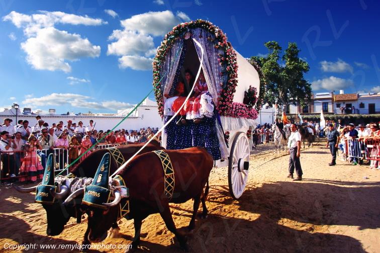 Romeria del Rocio R�ception solennelle Andalousie Espagne Spain Espana www.remylacroixphoto.com
