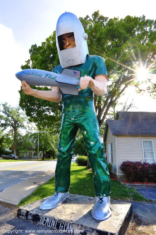 Wilmington Route 66 The Gemini Giant Illinois USA www.remylacroixphoto.com