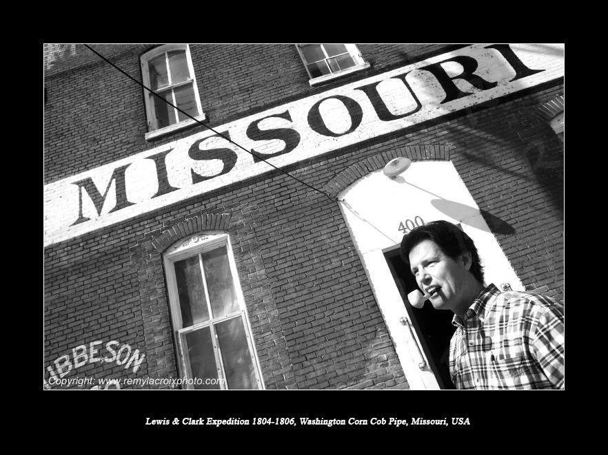 Lewis & Clark Expedition 1804-1806 Washington Corn Cob Pipe Company Missouri USA