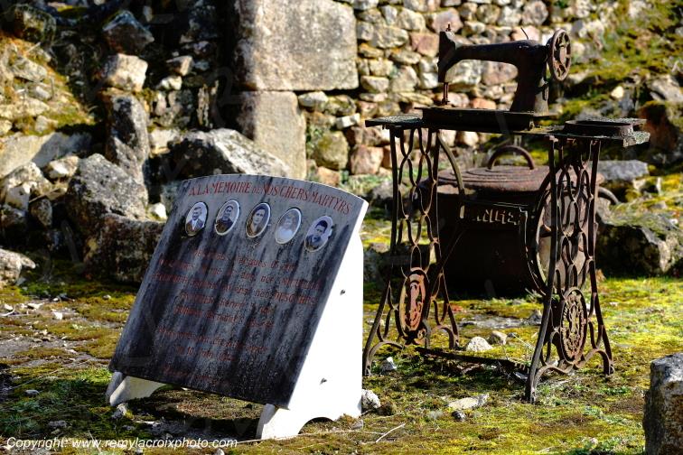 Village martyr de Oradour sur Glane Haute-Vienne France