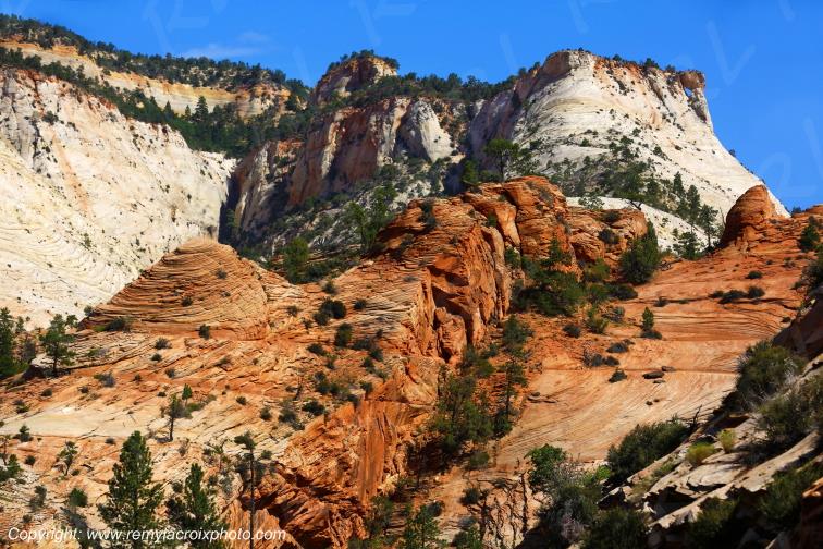 Mount Carmel Highway Zion National Park Utah USA