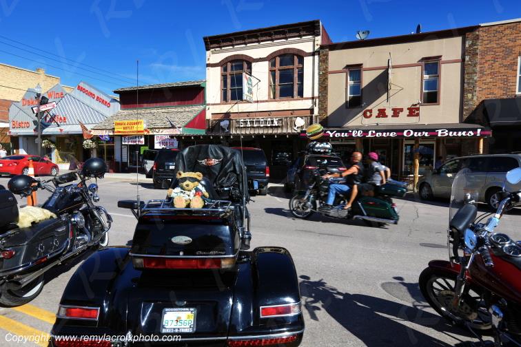 Harley-Davidson Custer Bikers Black Hills South Dakota USA