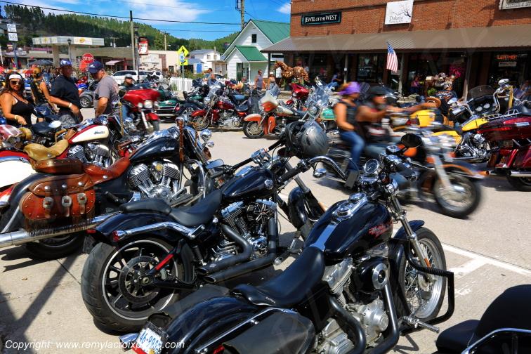 Harley-Davidson Hill City Bikers Black Hills South Dakota USA www.remylacroixphoto.com