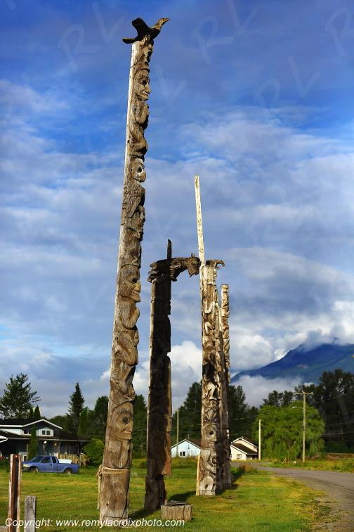 Totems Kitwanga British Columbia Canada www.remylacroixphoto.com #totem #kitwanga #canada #britishcolumbia