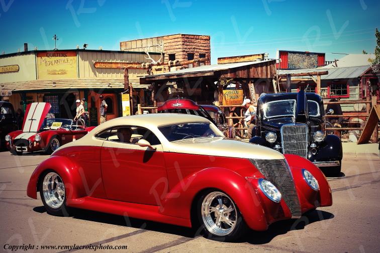 Hot-Rod Route 66 Williams Arizona USA www.remylacroixphoto.com