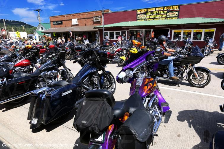 Harley-Davidson Hill City Bikers Black Hills South Dakota USA www.remylacroixphoto.com