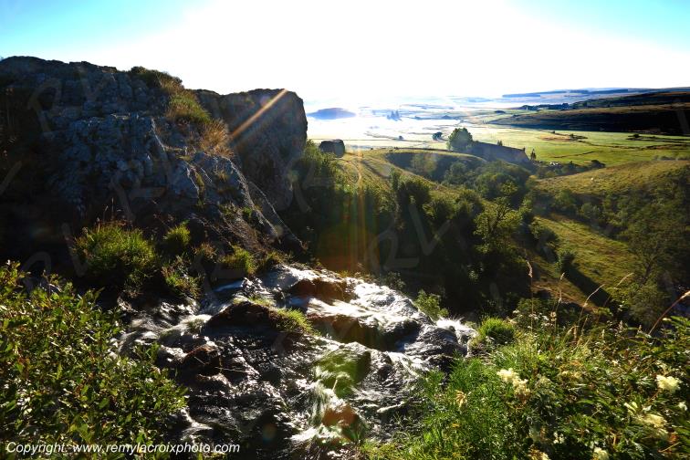 Cascade de D�roc Aubrac Loz�re Languedoc-Roussillon Occitanie France www.remylacroixphoto.com