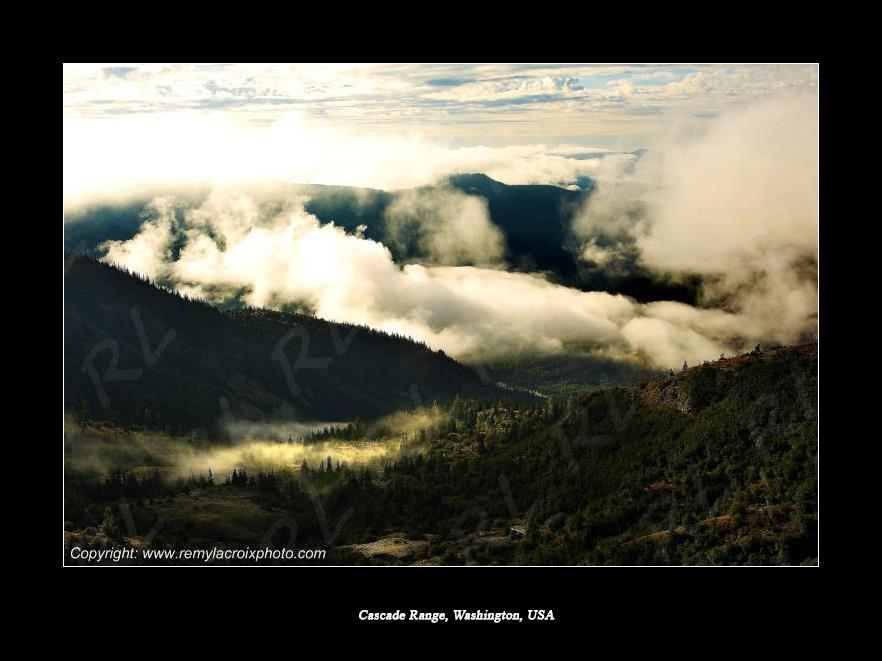 Lewis & Clark Expedition 1804-1806 Cascade Range Washington USA