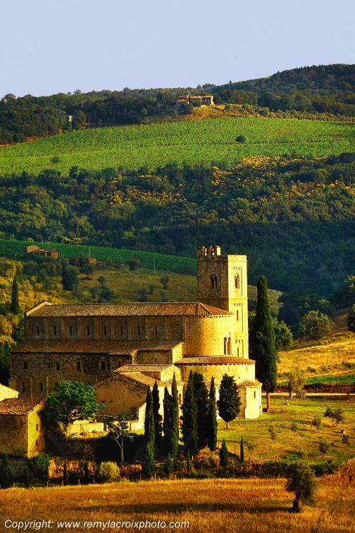San Antimo Abbaye Tuscany Italy Toscane Italie www.remylacroixphoto.com
