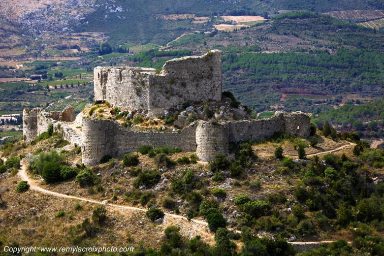 Ch�teau Cathare d'Aguilar vignoble du Haut-Fitou Corbi�res Aude France