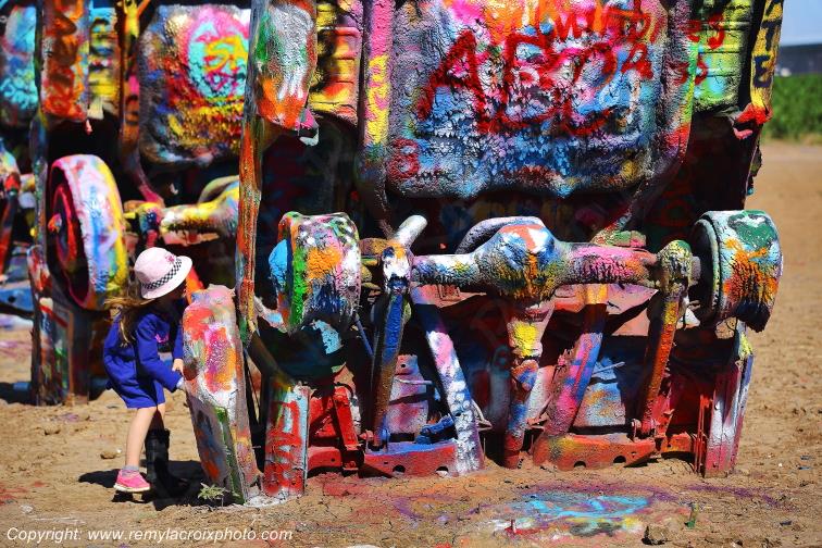 Cadillac Ranch Route 66 Amarillo Mother Road Texas USA www.remylacroixphoto.com