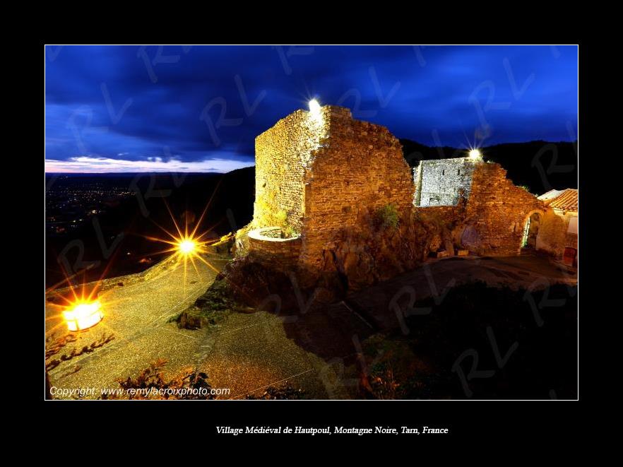 Hautpoul Village M�di�val Tarn Occitanie Midi Pyr�n�es France www.remylacroixphoto.com