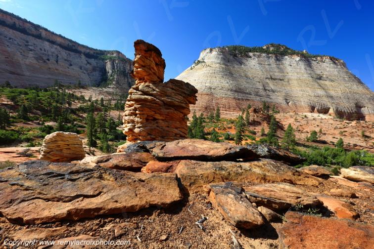 Mount Carmel Highway Zion National Park Utah USA