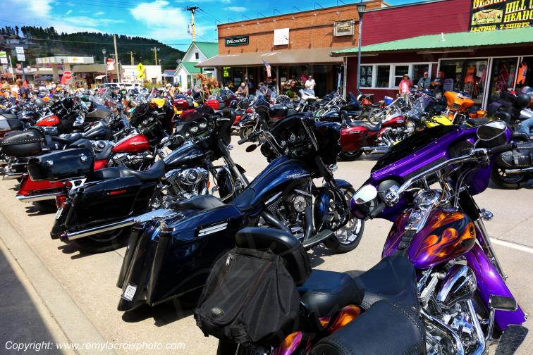 Hill City Bikers Black Hills South Dakota USA