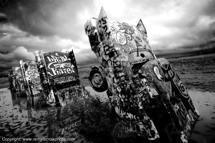 Cadillac Ranch Route 66 Amarillo Texas USA www.remylacroixphoto.com