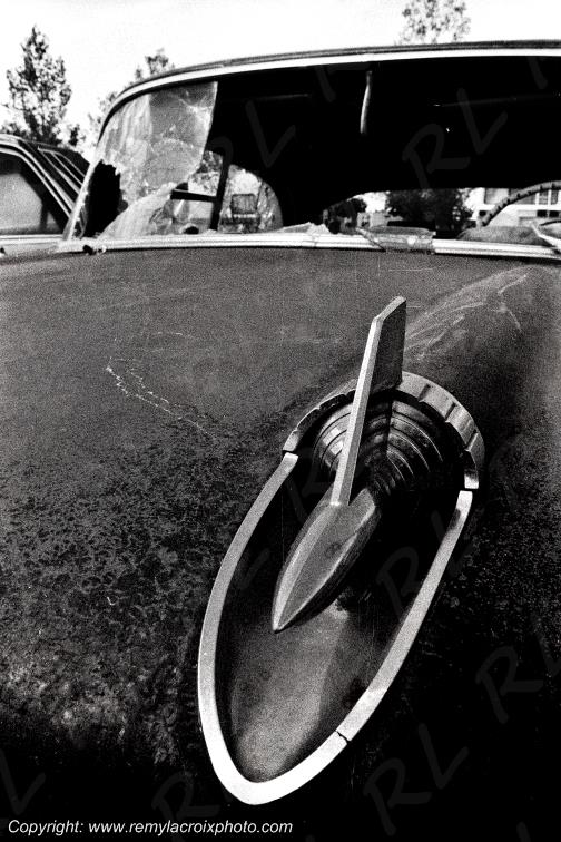 Chevrolet Bel Air 1957 wreck Big Bend Country Texas USA www.remylacroixphoto.com