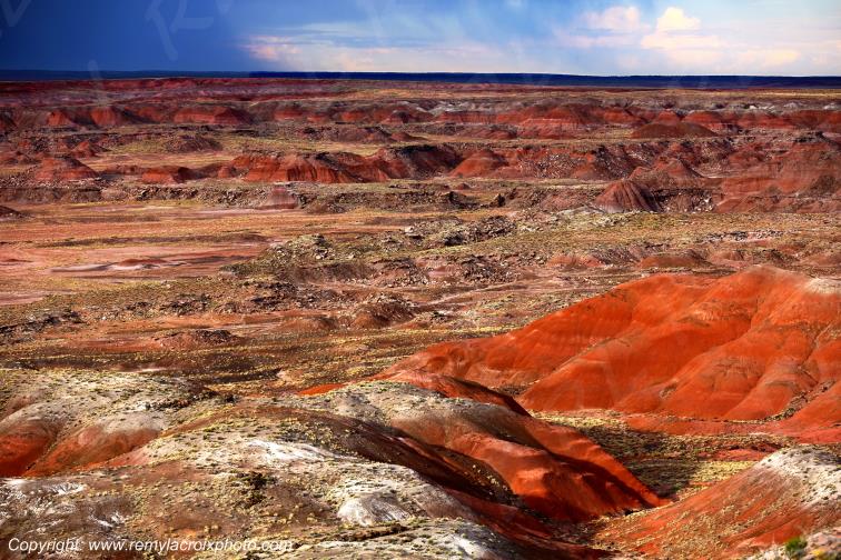 Painted Desert,Petrified Forest National Park,Arizona,USA