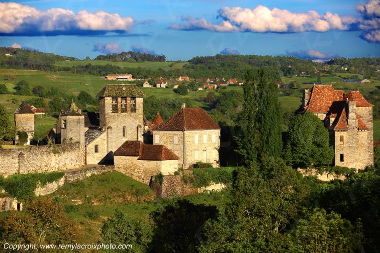 Curemonte ch�teau Corr�ze Limousin France