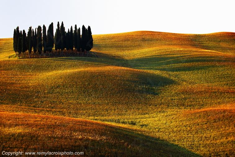 Crete Senesi Val d'Orcia Tuscany Italy Toscane Italie www.remylacroixphoto.com