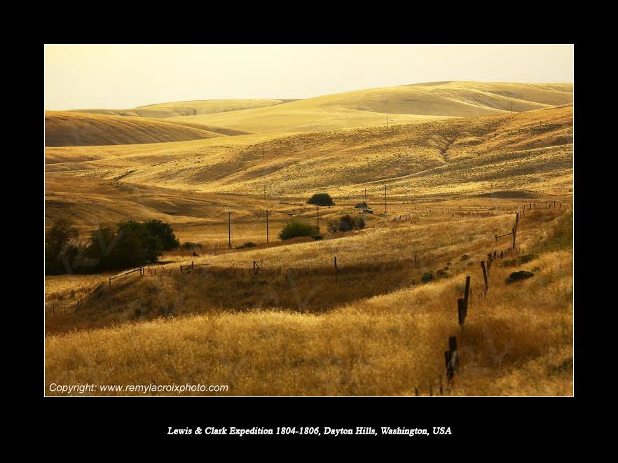 Lewis & Clark Expedition 1804-1806 Dayton Hills Washington USA