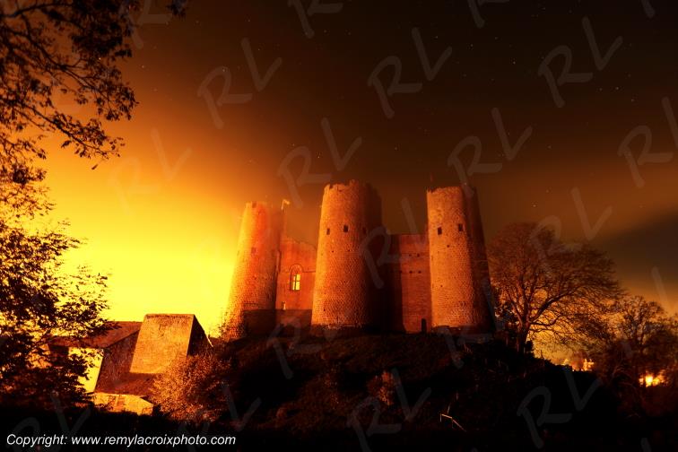 Bourbon l'Archambault ch�teau Allier Auvergne France