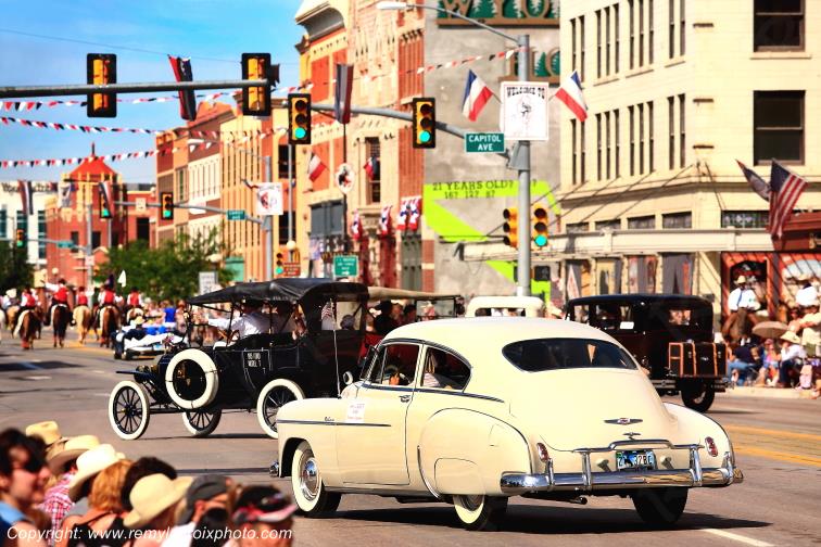 Rodeo Cheyenne Frontier Days Grand Parade Wyoming USA www.remylacroixphoto.com