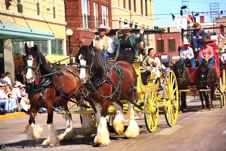 Rodeo Cheyenne Frontier Days Grand Parade Wyoming USA www.remylacroixphoto.com