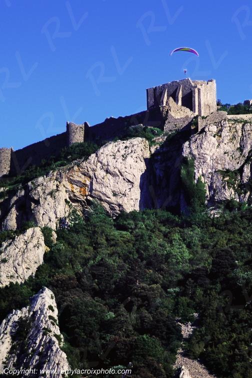 Peyrepertuse Ch�teau Cathare Corbi�res Aude Occitanie France www.remylacroixphoto.com
