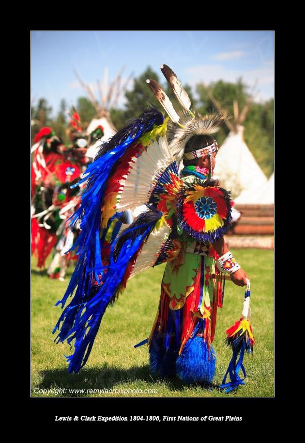 Lewis & Clark Expedition 1804-1806 First Nations Pow-Wow USA