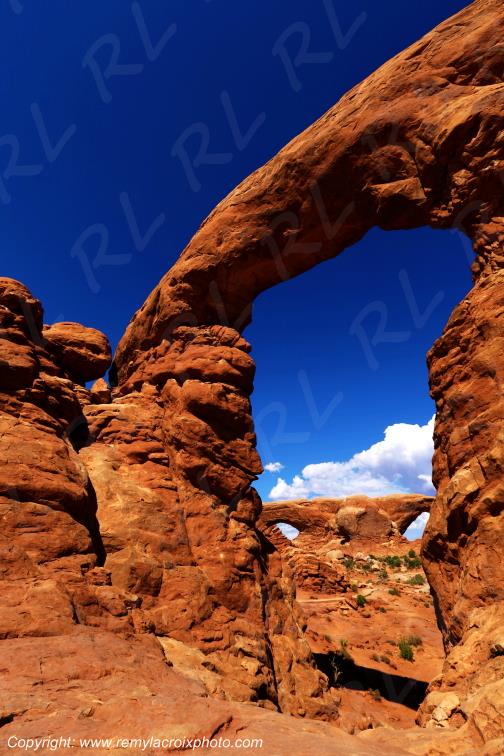 Turret Arch & The Windows Arches Arches National Park Utah USA